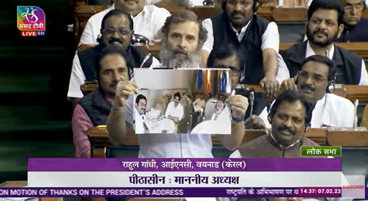 RenukaCCongress's tweet photo. Rahul Gandhi just pulled rabbit out of the hat.. 

#ModiJPCseDaroMat https://t.co/s2c1jhLMTa