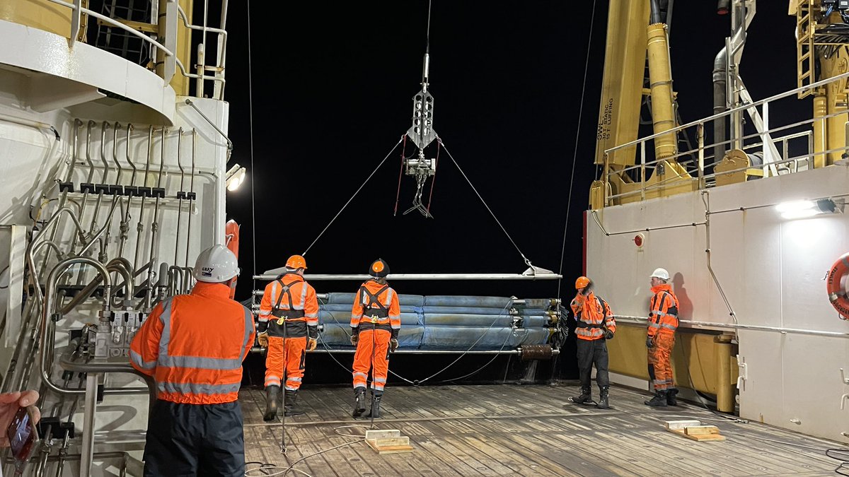 Another night of scientific fishing on #RRSSirDavidAttenborough. The RMT25 net was deployed twice last night as deep as 1000 meters. See what we caught in the tweets below. #SDAScience