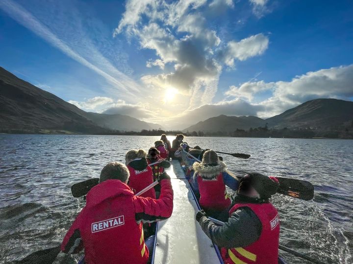 What an absolutely stunning day to be on the water with Beaconsfield Primary School 🌞🛶🌊