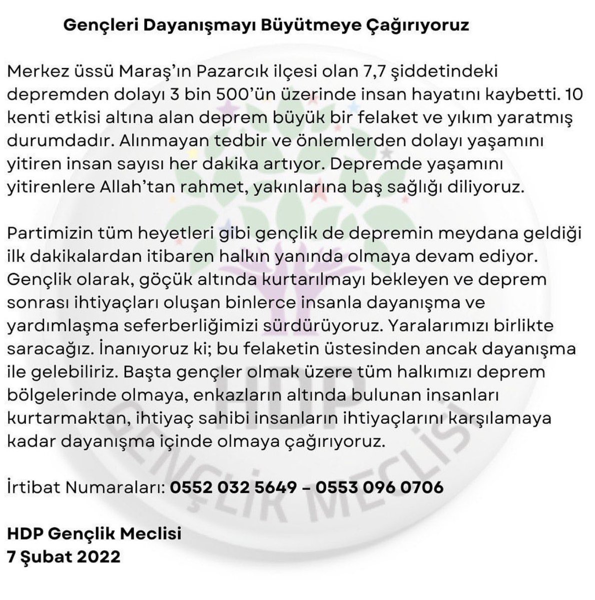HDP Ankara Gençlik Meclisi (@hdpankaragenc) on Twitter photo 