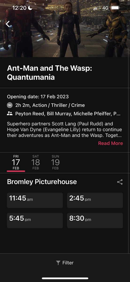 Hackney Picturehouse on Twitter "Thanks for the inquiry! We will be