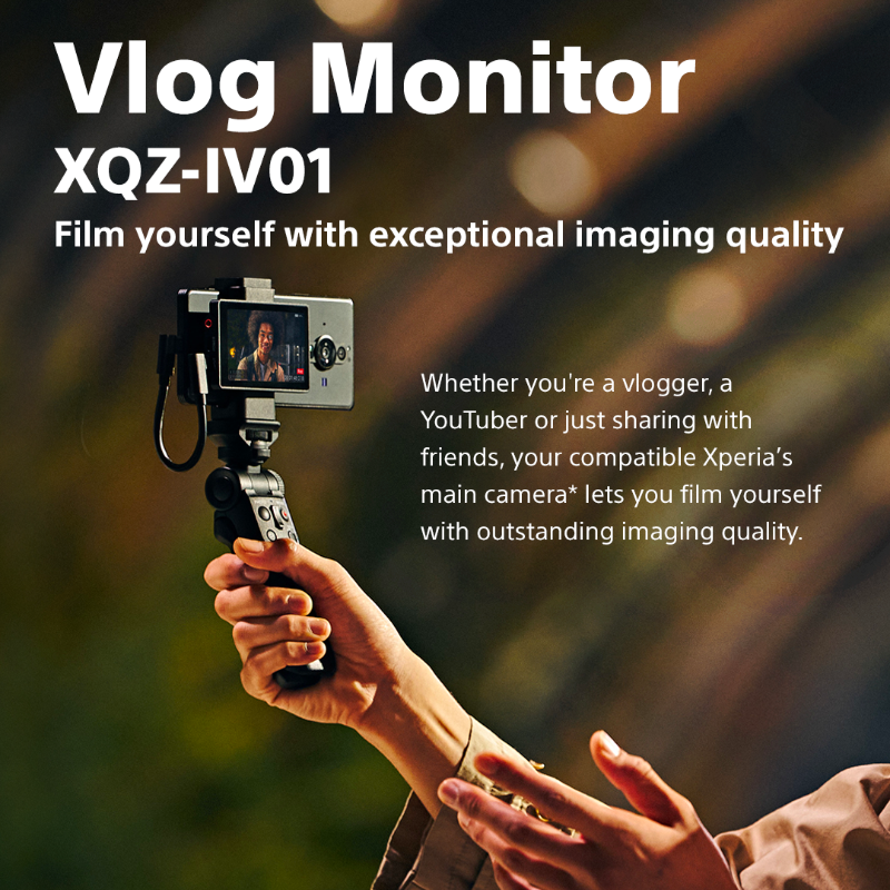 sonyxperia's tweet photo. Born storyteller? Vlog Monitor for Xperia* makes it easy to share yours with the world – in the most exceptional quality.
*Compatible with Xperia 5 IV, Xperia PRO-I and Xperia 1 IV. Product availability may vary by country or region.
#SonyXperia #VlogMonitor