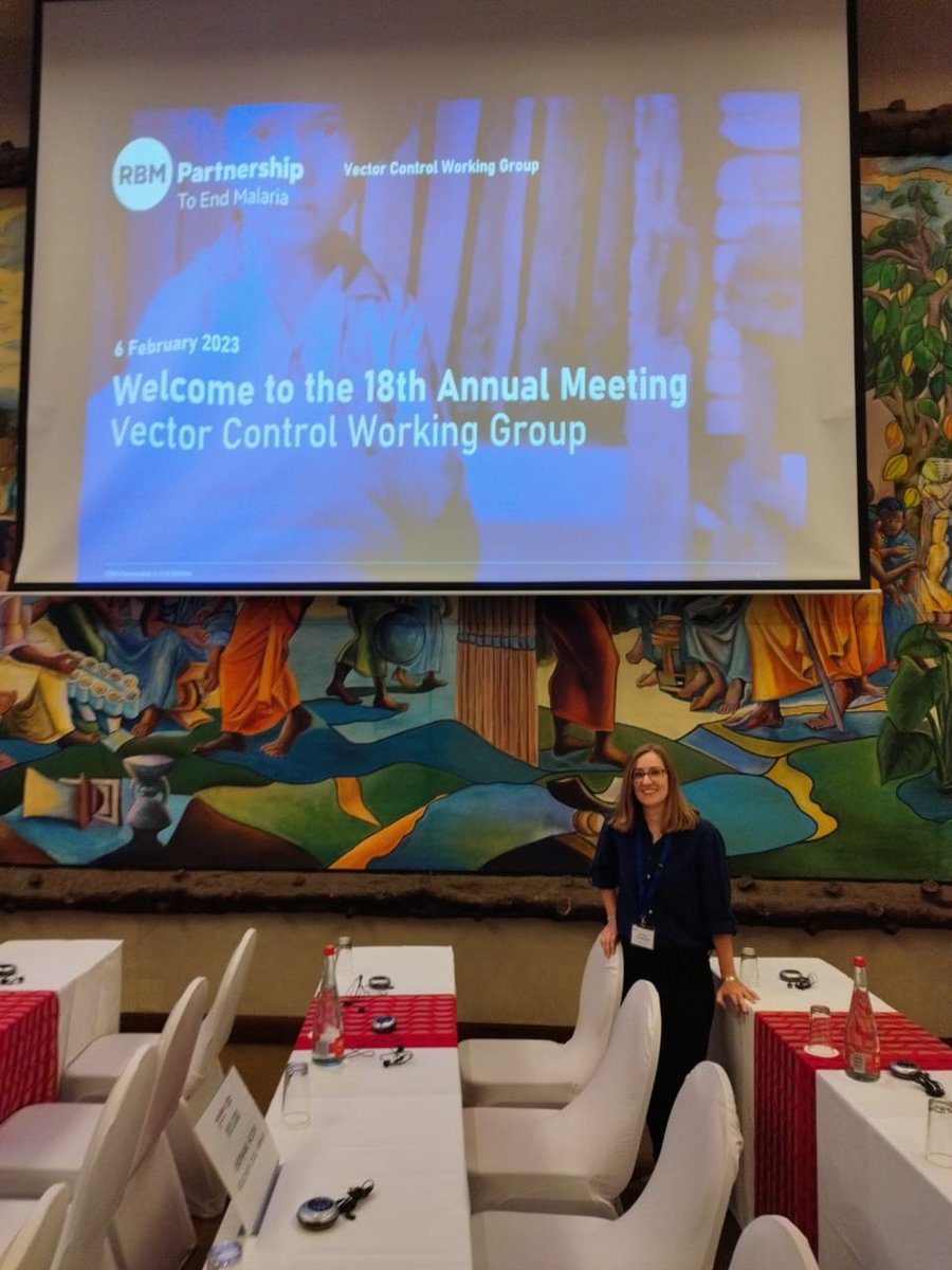 UPEndMalaria's tweet photo. Dr Riddin and Ms Shanahan at the @endmalaria's 18th Annual VCWG meeting, 6-8 February, Accra, Ghana. Excited to hear what novel #vectorcontrol methods our #mosquitohunters learnt about.
#malaria #mosquito #medicalentomology #MalariaMustFall #upendmalaria #upismc #lifechangers https://t.co/EIsWTkj03s