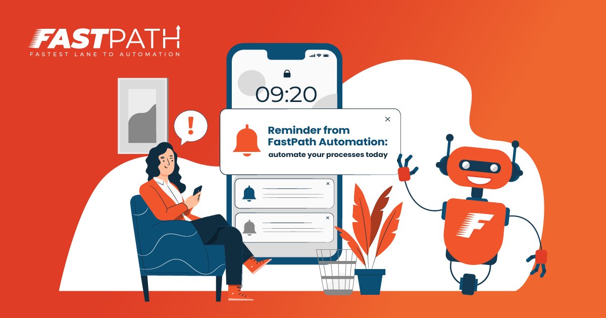 FastpathA's tweet image. Kind reminder from FastPath Automation. 🔔 Intelligent automation can help your business grow, develop and be more productive. 
With FastPath Automation, your company is taken to the next level💼🔝
Find out more 👉 bit.ly/3OliOHW 
#intelligentautomation #FastPath