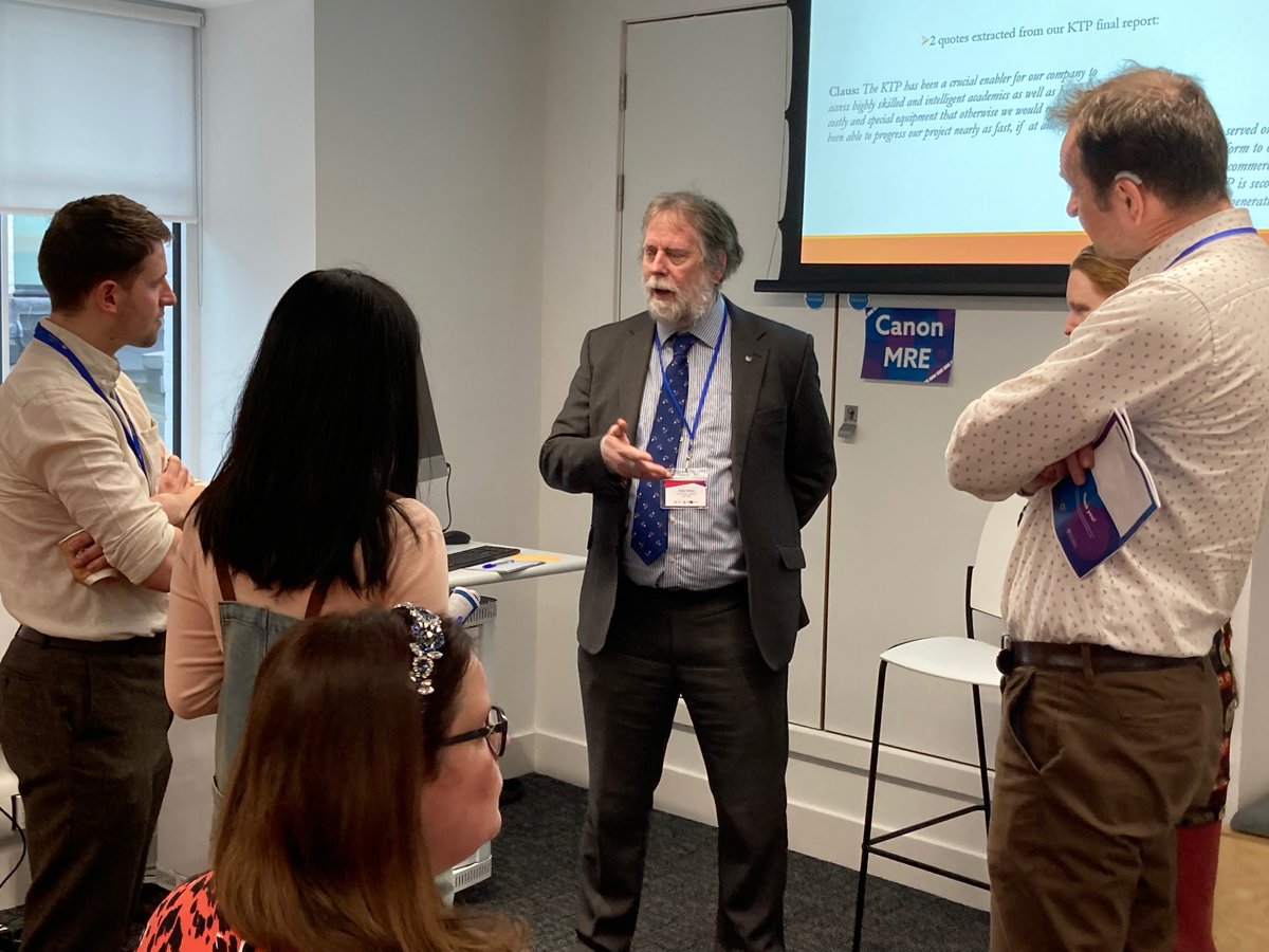 Mack_InstStA's tweet photo. Huge thanks to everyone that attended our @KTNUK event yesterday. Great to meet so many people from @CanonMedicalEDI, @CellexusInt, @ScottishLifesci and many others. A few pics from the day, find out more info by emailing mackinst@st-andrews.ac.uk #yayforinnovation #ktnuk 🥳 https://t.co/A8oqoicbK5