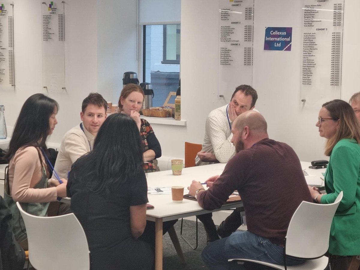 Mack_InstStA's tweet photo. Huge thanks to everyone that attended our @KTNUK event yesterday. Great to meet so many people from @CanonMedicalEDI, @CellexusInt, @ScottishLifesci and many others. A few pics from the day, find out more info by emailing mackinst@st-andrews.ac.uk #yayforinnovation #ktnuk 🥳 https://t.co/A8oqoicbK5