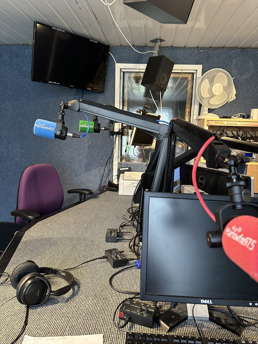 SchoolDrive2021's tweet photo. Did you hear us on @MarlowFM this morning? CHAT WITH PAT, discussing School Drive. Thanks again to @MarlowFM for having us and helping us spread the word. #ThriveAtSchool https://t.co/oxmA6QkqHo