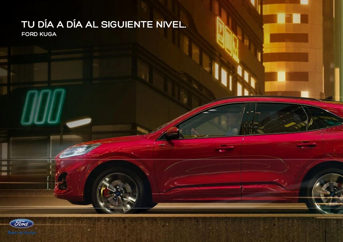 BarralAutoFord's tweet photo. FORD KUGA 🚗
Incluye las siguientes motorizaciones (#Híbrido Enchufable (PHEV), Full Hybrid, #EcoBlue Diésel y #EcoBoost Gasolina). Con etiqueta Eco y Cero permiten que elijas la que mejor se adapte a ti.
Y eleva tu día a día al siguiente nivel 👍 #barralauto https://t.co/p9tdQ5VY22