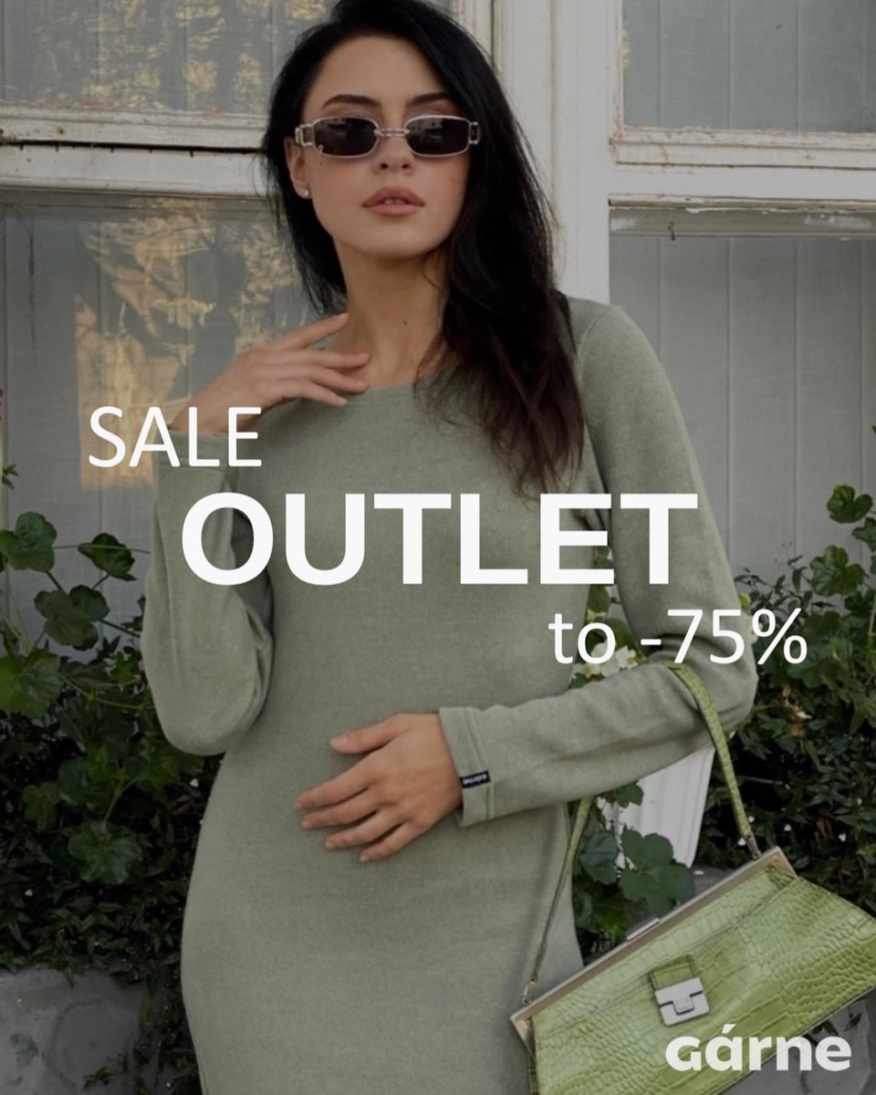GarneComUa's tweet photo. OUTLET! Останній шанс на супер вигоду🛍️
🪄 По 15.02 знижки до -75% на обрані позиції🔥 Тотальний РОЗПРОДАЖ!

Купити тут: https://t.co/ydLNjsi2bz

#Garnecomua #garmentfactory #Ukrainianbrand #Garne https://t.co/zckbkbpyZu