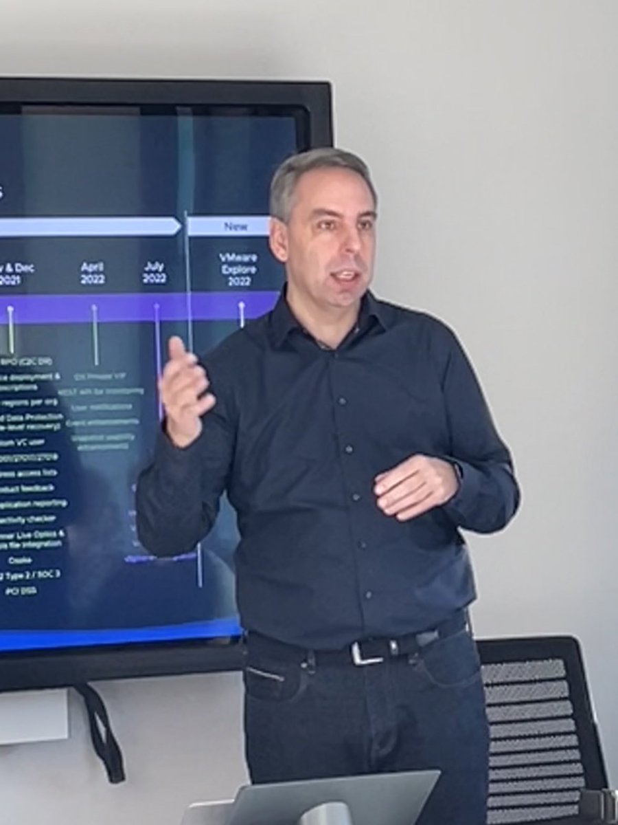 LarsFiechtner's tweet image. Was a pleasure to present ‚Disaster Recovery as a Service (DRaaS)‘ at the VMUG Stuttgart and many thanks Microsoft Stuttgart for hosting us today.
⁦@MicrosoftDE⁩ @MyVMUG⁩ ⁦@vmware_de⁩ ⁦@VMwareCXS⁩ ⁦#VMwareTAM #VMUG #Stuttgart