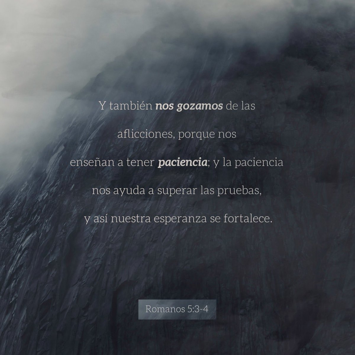 DA_1844's tweet photo. Y no solo esto, sino que también nos gloriamos en las tribulaciones, sabiendo que la tribulación produce paciencia; y la paciencia, prueba; y la prueba, esperanza; https://t.co/qLNMRqmtby
