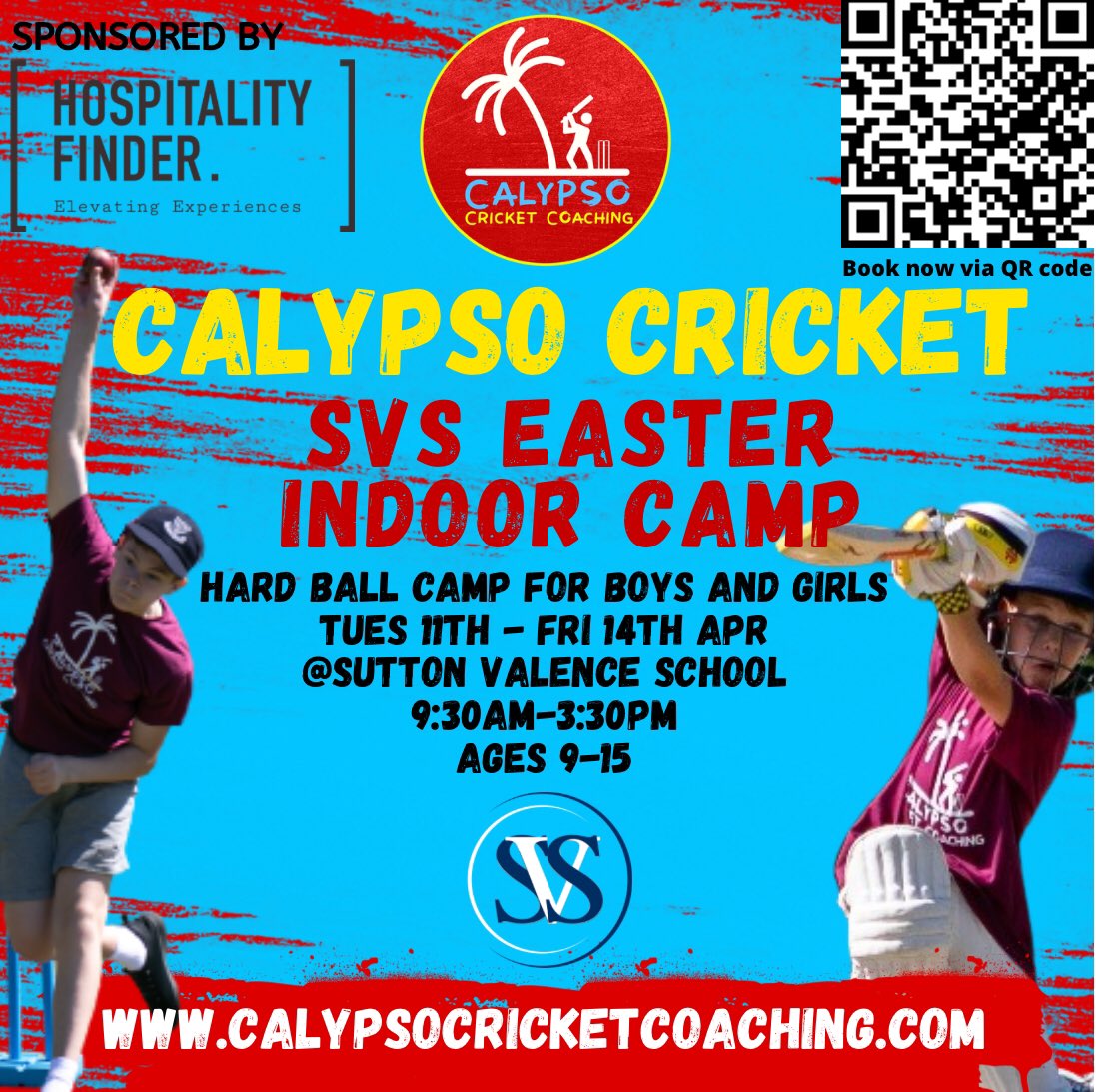SVS_Sport's tweet photo. Delighted to be hosting Easter Holiday Cricket and Tennis Camps for girls and boys with @calypsocricket and @HotshotZ_Tennis to prepare players for the Summer Term ahead. Please see flyers for booking details. Non-SVS pupils are warmly invited #SVS_Sport https://t.co/uq6zhLOTmg