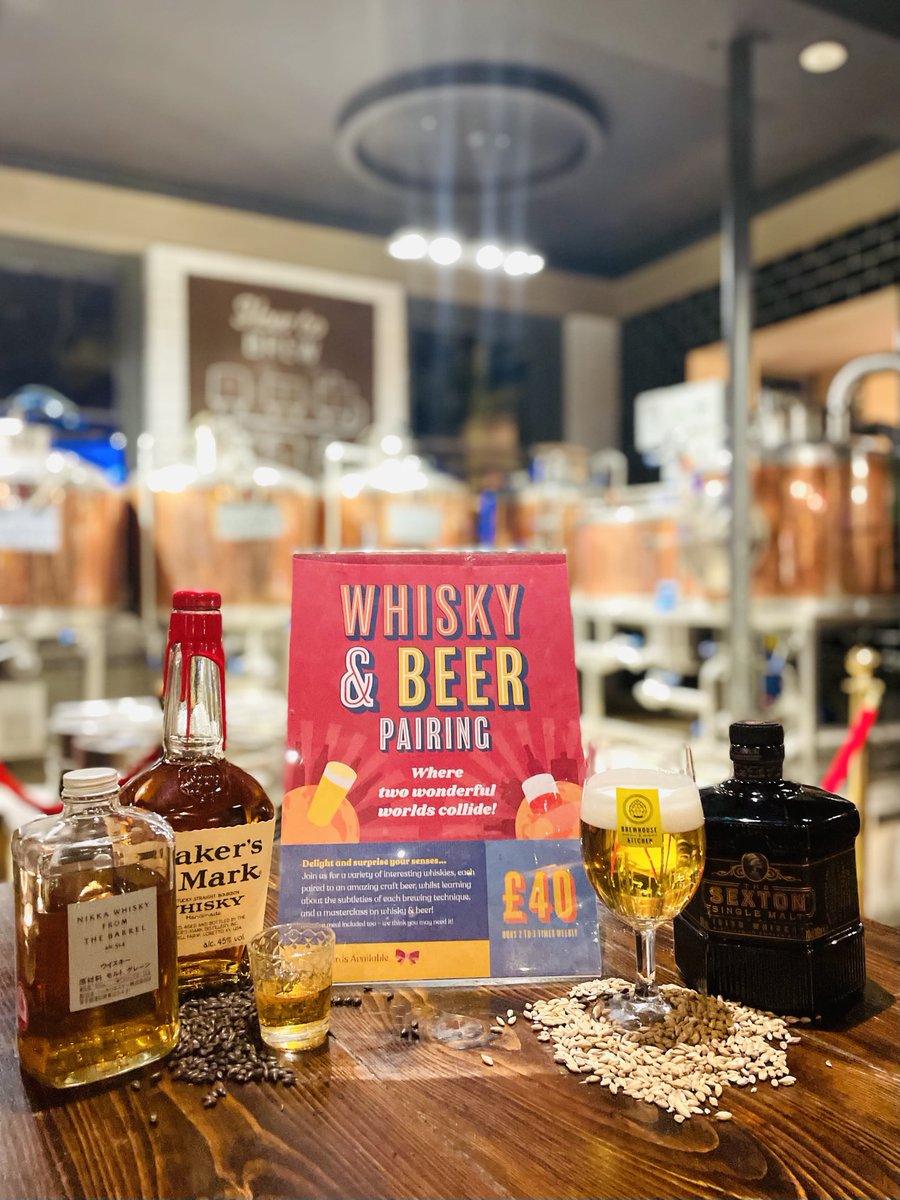 Our whiskey and beer pairing masterclasses are the perfect way to spend a Sunday afternoon!  Five beautiful pairings with some fabulous whiskey and beers from our extensive range plus a delicious meal at the end!  What are you waiting for!