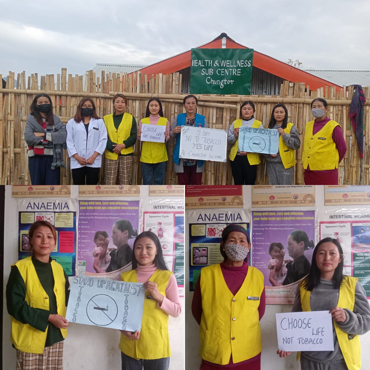 NagalandNhm's tweet photo. Pledge on Saying No to Tobacco across the State. #TobaccoKills @MoHFW_INDIA @PIBKohima @MyGovNagaland https://t.co/pCBTdzn98x