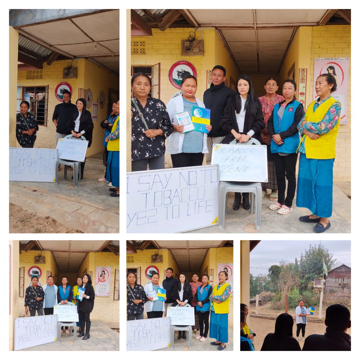 NagalandNhm's tweet photo. Pledge on Saying No to Tobacco across the State. #TobaccoKills @MoHFW_INDIA @PIBKohima @MyGovNagaland https://t.co/pCBTdzn98x