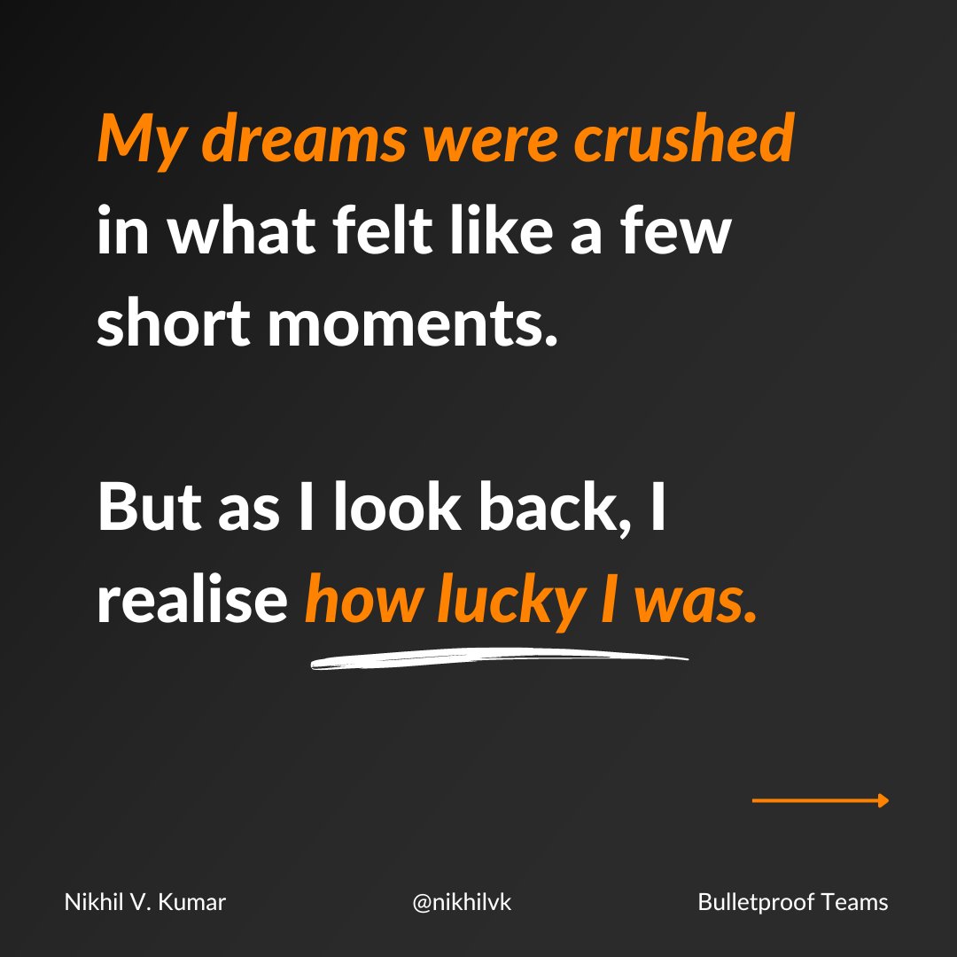 #1 
Everything that I was working for collapsed! #CEOspeaks

Another one coming right from my archive.

Share with someone who needs this today.

#businessowner
#dreams
#failure
#setback
#purpose
#lifeofanentrepreneur
#thepathofgrowth 
#success
#COOtoCEO
#BulletproofTeams