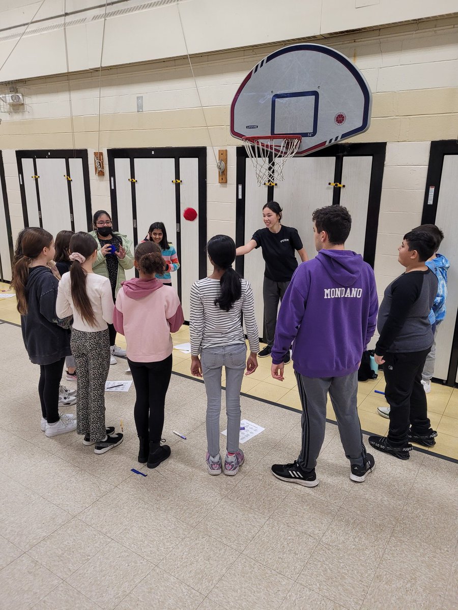 Period 8A Peer Leadership running  Anti-Bullying activities at Miller Elementary School. <a href="/OBPeer/">OBHS Peer</a>