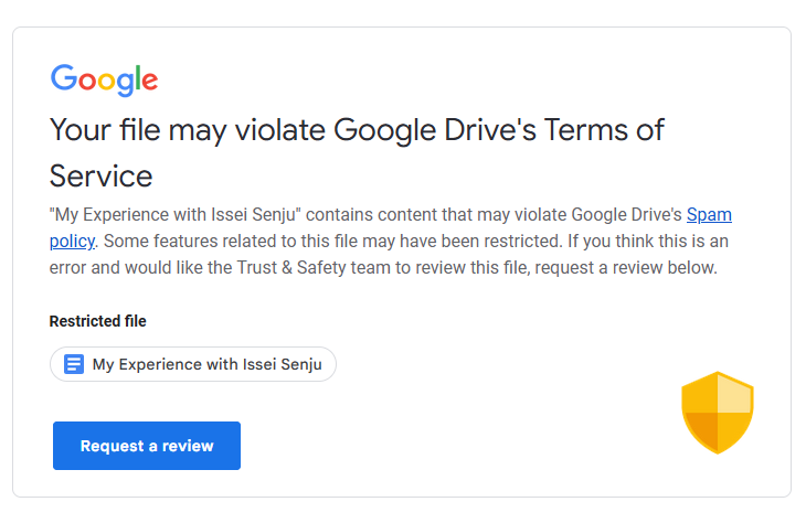 anon_quick's tweet photo. Currently, @issei_senju is attempting to silence the victims of his crimes.
A pdf is now up in the same google drive. The Screenshots are still up.
I have added a .zip file with all information currently included in it, as well.
I archived the thread on the wayback machine. https://t.co/prvD5Gg9zx