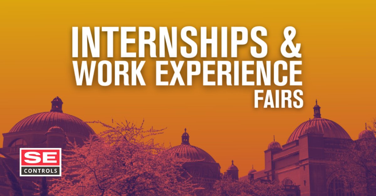 SE Controls (@secontrols) on Twitter photo Calling all <a href="/unibirmingham/">Uni of Birmingham</a> undergraduates 📣 Come and visit SE Controls on Wednesday 08th February at the Internship and Work Experience Fair, 11am-2pm in the Great Hall.
#placement #intership #workexperience #university Calling all <a href="/unibirmingham/">Uni of Birmingham</a> undergraduates 📣 Come and visit SE Controls on Wednesday 08th February at the Internship and Work Experience Fair, 11am-2pm in the Great Hall.
#placement #intership #workexperience #university