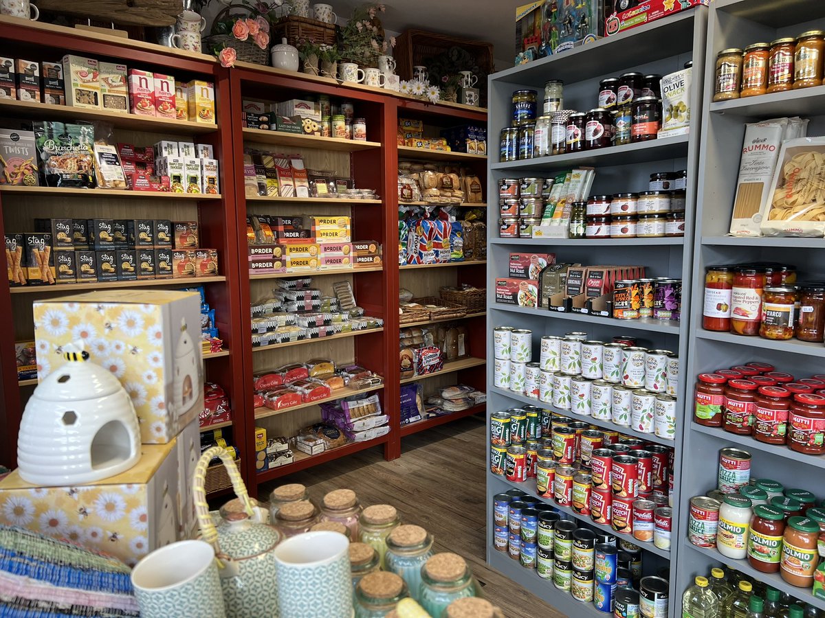 A wee facelift… &amp; new stock… #muasdale #kintyre #gigha #machrihanish #argyll #grocerystore