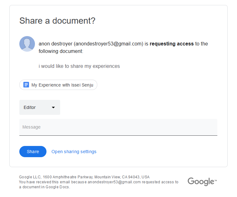anon_quick's tweet photo. Currently, @issei_senju is attempting to silence the victims of his crimes.
A pdf is now up in the same google drive. The Screenshots are still up.
I have added a .zip file with all information currently included in it, as well.
I archived the thread on the wayback machine. https://t.co/prvD5Gg9zx