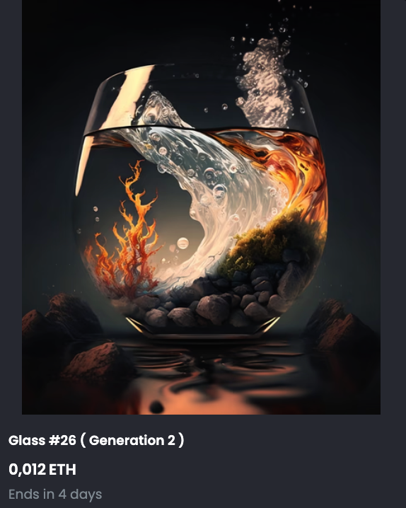 AbstractEscapes's tweet photo. 4 Days left ! 

" A Glass of Landscape "  🎨 

Offer : 0.012 Eth 

Supply Just 100 Pieces per NFT !!

Opensea -> 
https://t.co/ghGytSY6It … 

#landscapedesign  #NFTart #NFTCollection #NFTcollectibles  #CryptoArt #NFT #nfts #NFTCommunity #NFTdrops #NFTdrop #newcollection #crypto https://t.co/j565N5K71n