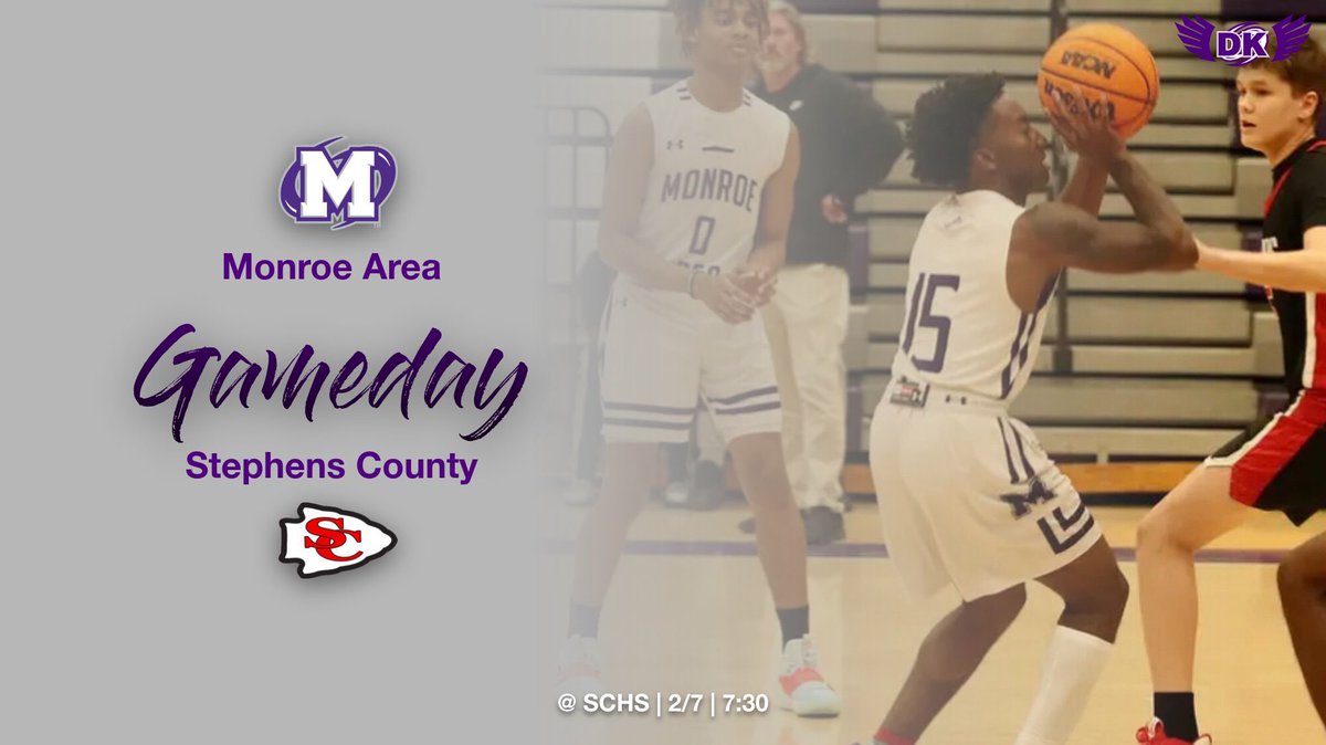 🚨GAMEDAY🚨

🆚 Stephens County
📆 Tonight
🕣 7:30
📍 Toccoa, SCHS