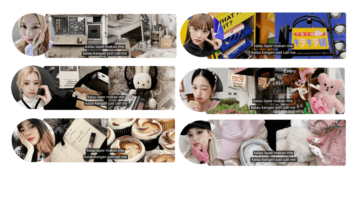 clauqde's tweet photo. @oneszhoot halo 🤚 @gogsip ada ready stock moodboard  girl grup! harganya 3000/ea 🍳 get ava png &amp; jpg 🫧 payment all e-wallet (qris).
❌ sohee

 https://t.co/H2KslXVI84