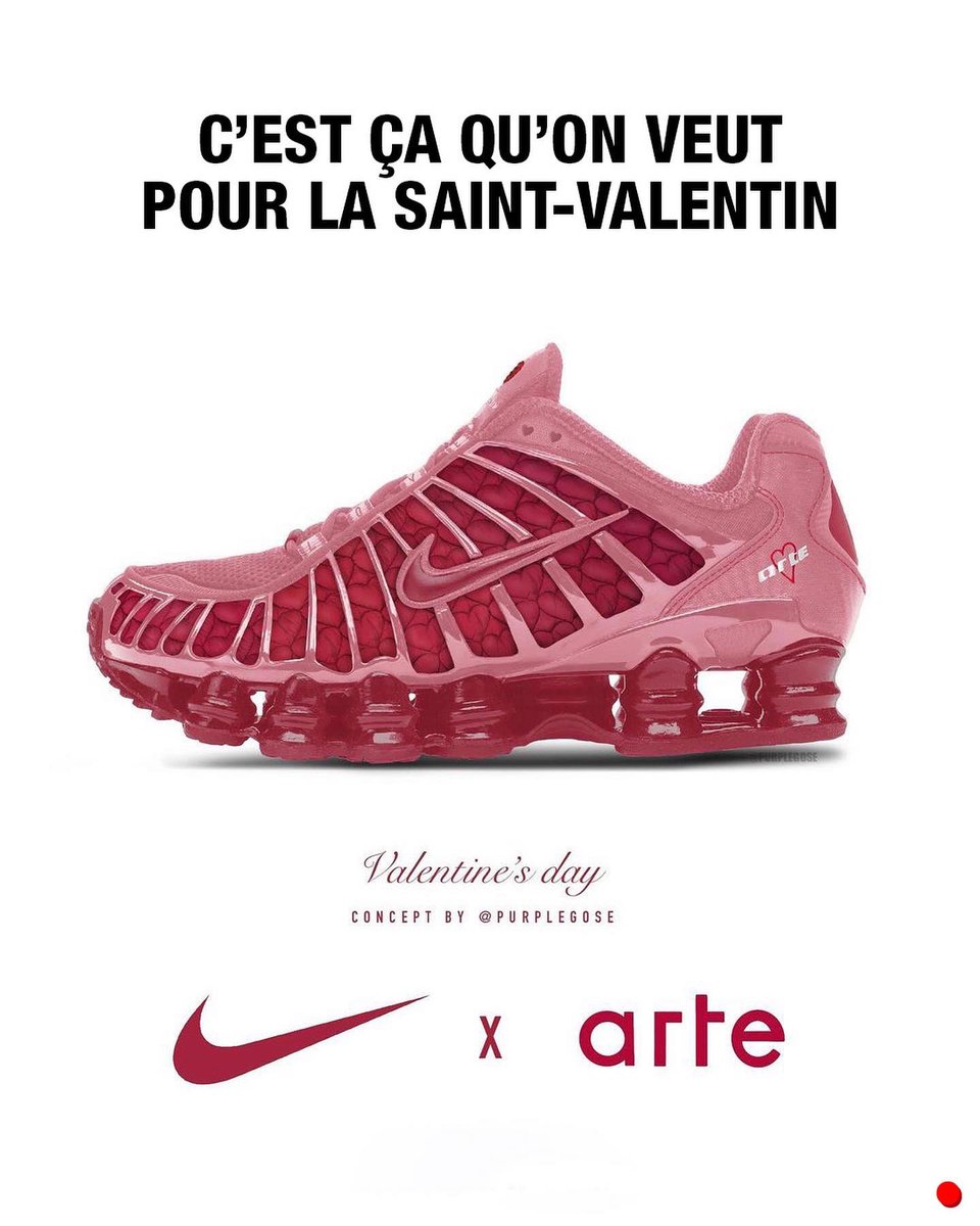 Nike X Arte : qui serait chaud ? 💕

(Après CRTZ c’est pas impossible hein)