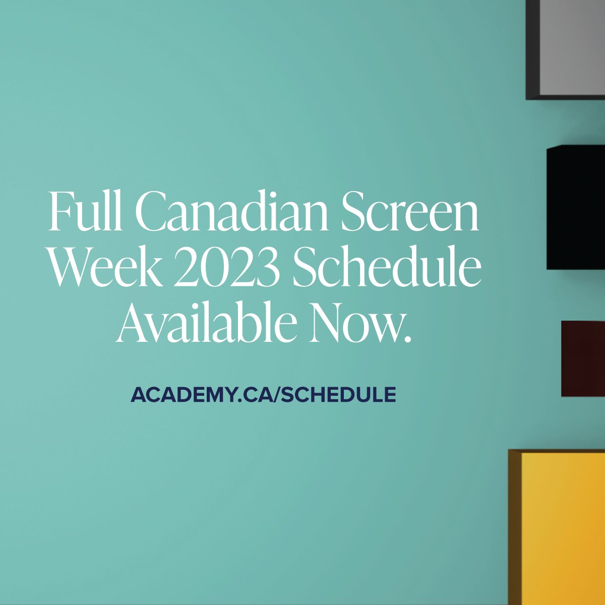 The Canadian Academy on Twitter "We’re ecstatic to reveal the Canadian