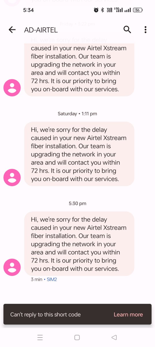 drveeraragavan's tweet photo. @airtelindia @Airtel_Presence @DoT_India
 I had gone for Airtel fiber connection on jan 19 2022 , executive Alex ,Chennai Perumbakkam had given a quick response till the payment , once after that till now not installed and he is not replying to calls and messages. https://t.co/bo3w7FcSQ7