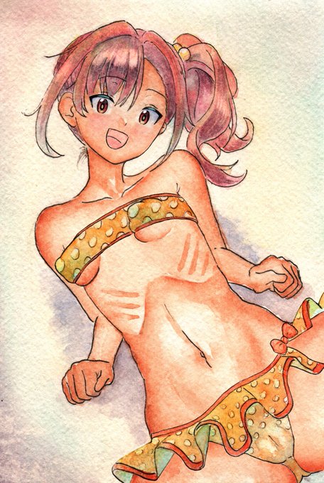 浦見かなちゃんのイラストです 