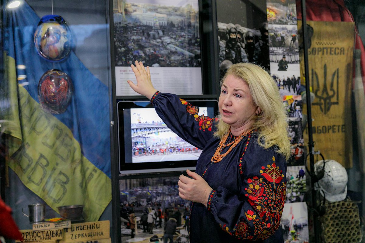 Get a tour of the updated exhibition 'Towards Freedom' in the Information and Exhibition Center of the Maidan Museum. Learn more about the Revolution of Dignity and people who have changed the course of country's history. #exhibition #MaidanMuseum #RevolutionofDignity