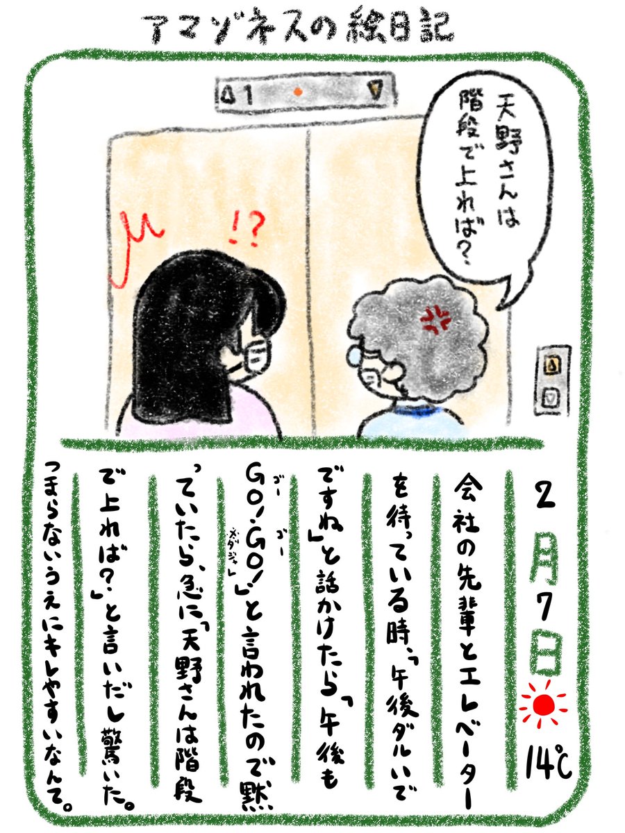 【絵日記】困るよ 