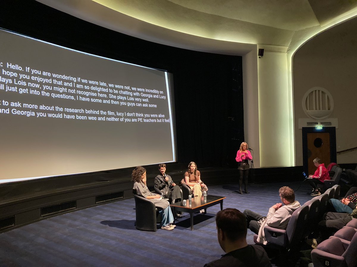 GFT (@glasgowfilm) on Twitter photo A wonderful Q&A between <a href="/eilidhakilade_/">eilidh akilade</a>, @Ge0r91a and Lucy Halliday after last night's preview of BLUE JEAN - a poignant and cathartic film about Section 28 that sadly remains relevant in the context of current threats to queer rights
At GFT from Friday: bit.ly/GFT_BlueJean A wonderful Q&A between <a href="/eilidhakilade_/">eilidh akilade</a>, @Ge0r91a and Lucy Halliday after last night's preview of BLUE JEAN - a poignant and cathartic film about Section 28 that sadly remains relevant in the context of current threats to queer rights
At GFT from Friday: bit.ly/GFT_BlueJean