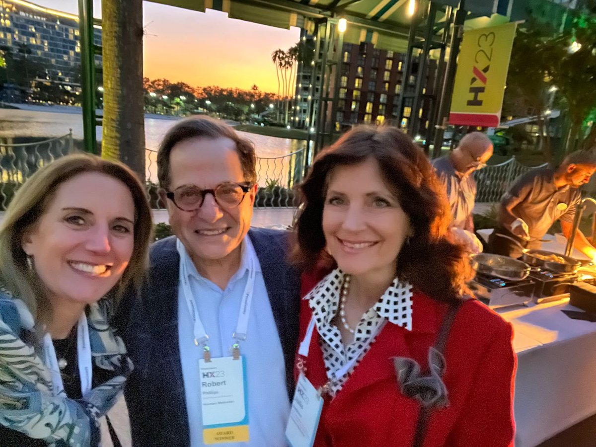 More pictures with friends and colleagues at #HX23! Excited for day two!