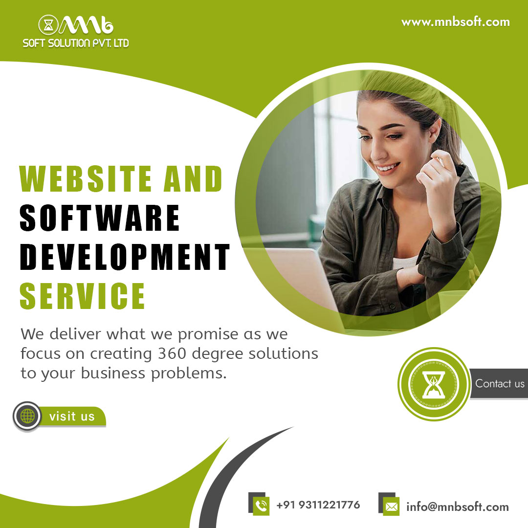 mnbsoft's tweet photo. Get a responsive and well-developed website and software. 

For complete information of service contact us at- +91 9311221776

#softwaredevelopment #softwaredesigning #itservice #webdevelopmentcompanyinnoida #webdesignerinnoida  #mnbsoft https://t.co/vYQgqgoLjn