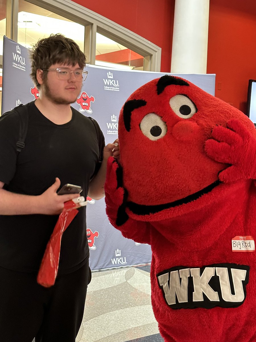 We have 100 future educators and Hilltoppers in the building! We’re excited to welcome dual credit students from 7 school districts. Have a wonderful day on the Hill! #WKU #ClimbWithUs
