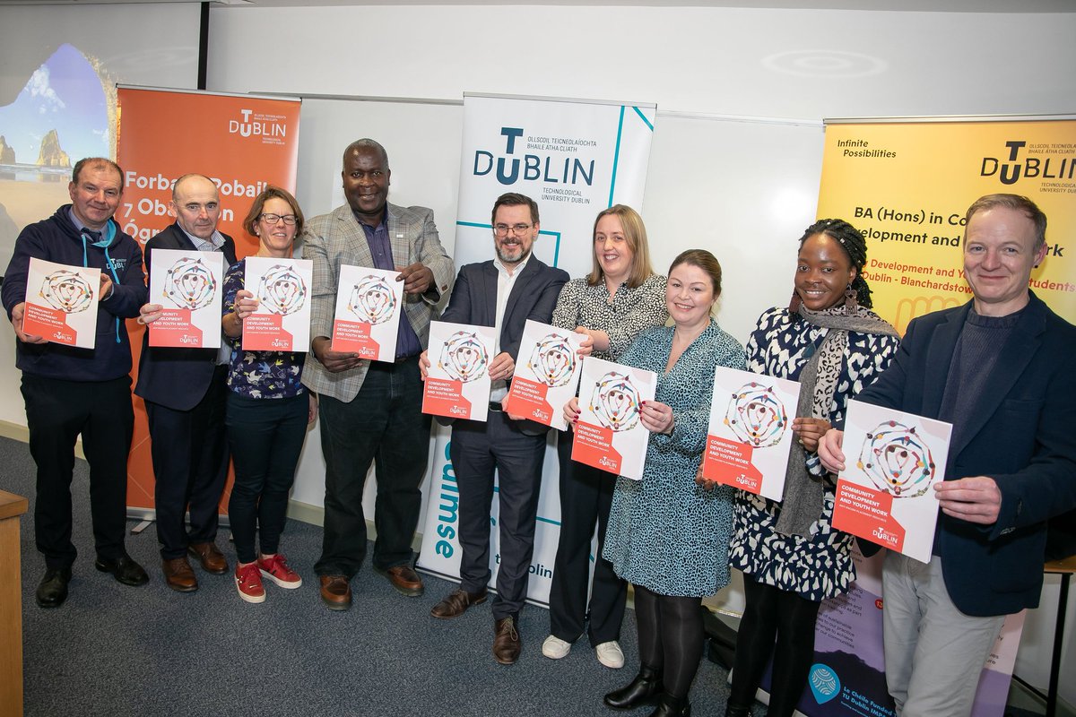 Delighted to launch our Community Development and Youth Work Antiracism Placement Resource which is available here
tudublin.ie/explore/about-…