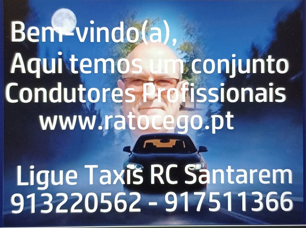 LdaCego's tweet photo. Taxis Santarém https://t.co/t2uh4934Il