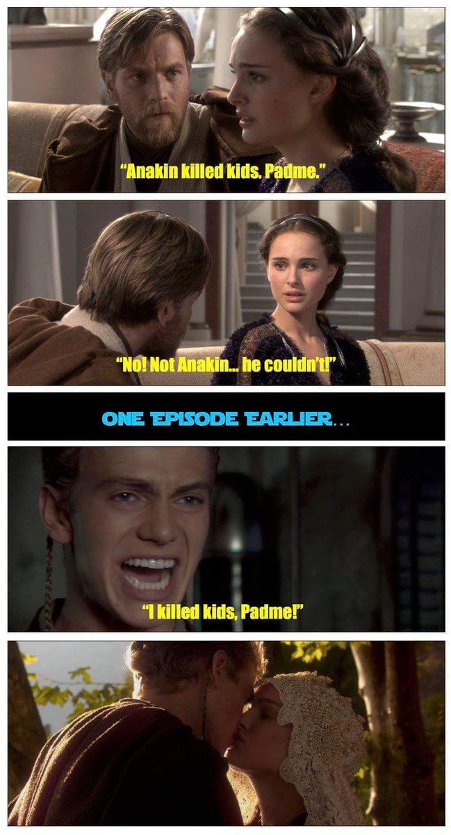 James Skywalker On Twitter RT rPrequelMemes Padme s Short term Memory Loss Https redd it 