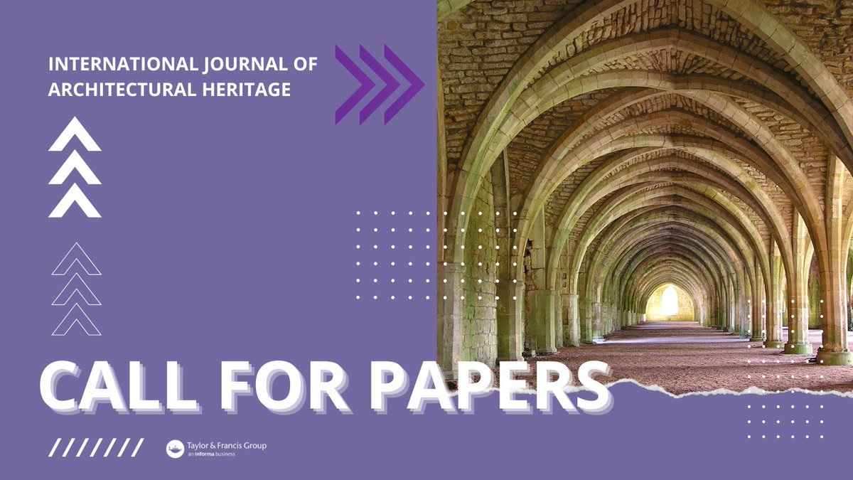 Looking for your next architectural heritage publishing opportunity? 📐 A special issue on seismic response of masonry cross vaults might be right for you! 🧱 🔗 Find out more : bddy.me/3leP1WL. #Masonry #Architecture #BuiltEnvironment