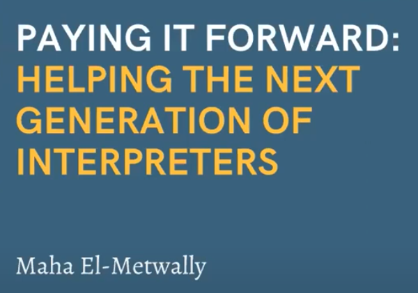 WillCassemiro's tweet photo. Another video from @Multi_Languages Annual Conference 2022!
This one is by @MahaElMetwally: Paying It Forward, Helping the Next Generation of Interpreters 
https://t.co/1AlZm2zw38

#translation #translator #translating #translate #language #interpreting https://t.co/eR6uCOxdPK