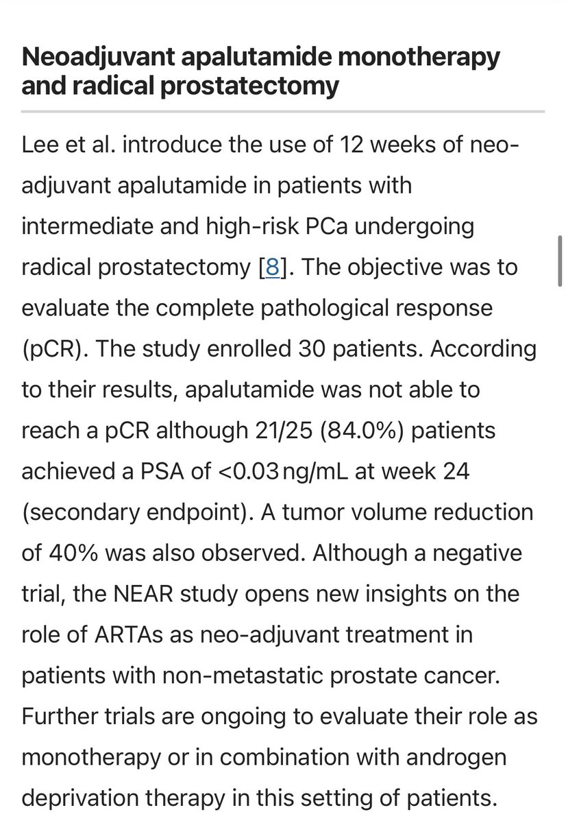Melvin LK CHUA | FRCR, PhD, FASCO (@drmlchua) on Twitter photo Glad to see that our modest single arm phase 2 NEAR trial of neoadjuvant APA was cited as the top stories published in <a href="/pcan_journal/">Prostate Cancer and Prostatic Diseases</a> in 2022!
Kudos to the team for pushing this through 💪🏻 <a href="/JanssenUS/">JanssenUS</a> <a href="/MundleSuneel/">Suneel Mundle</a> <a href="/KaeJackTay/">Kae Jack Tay</a> <a href="/ravikanesvaran/">Ravindran Kanesvaran</a> <a href="/JoeYeong/">Joe Yeong</a>
nature.com/articles/s4139… Glad to see that our modest single arm phase 2 NEAR trial of neoadjuvant APA was cited as the top stories published in <a href="/pcan_journal/">Prostate Cancer and Prostatic Diseases</a> in 2022!
Kudos to the team for pushing this through 💪🏻 <a href="/JanssenUS/">JanssenUS</a> <a href="/MundleSuneel/">Suneel Mundle</a> <a href="/KaeJackTay/">Kae Jack Tay</a> <a href="/ravikanesvaran/">Ravindran Kanesvaran</a> <a href="/JoeYeong/">Joe Yeong</a>
nature.com/articles/s4139…