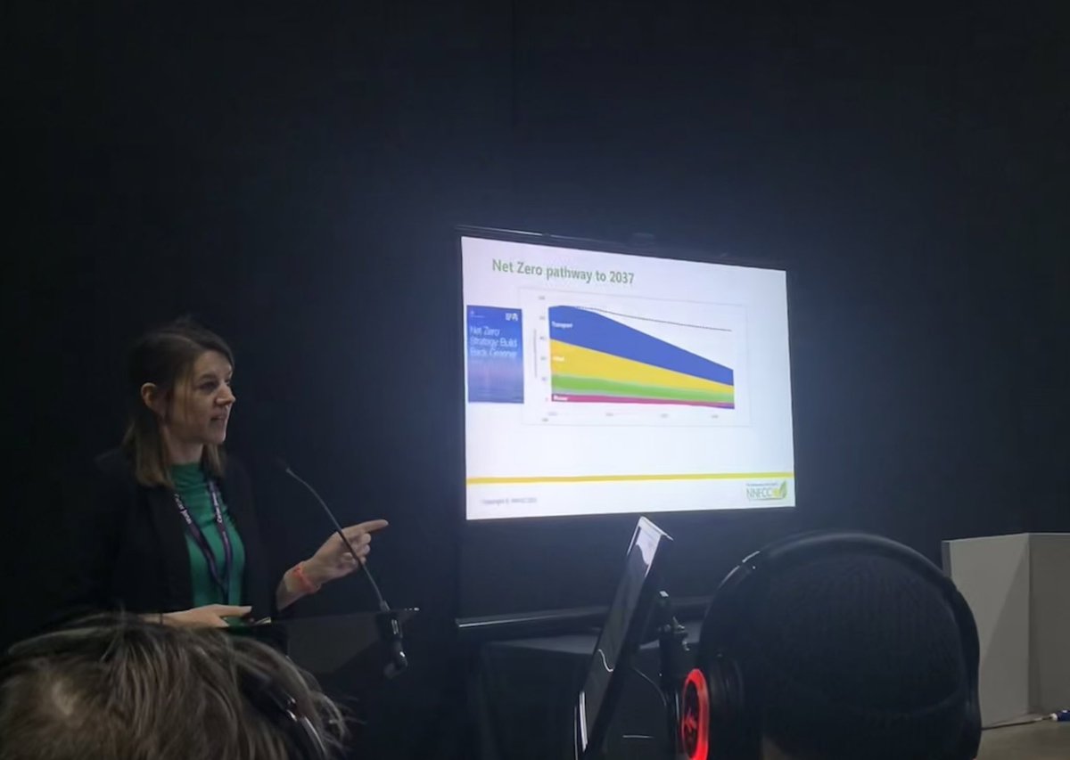 Just heard from @lucyvhopwood the case for CHP conversion to biomethane production - significant benefits for the much needed decarbonisation of the heat and transport sectors! #Anaerobicdigestion #LowCarbonAgri23