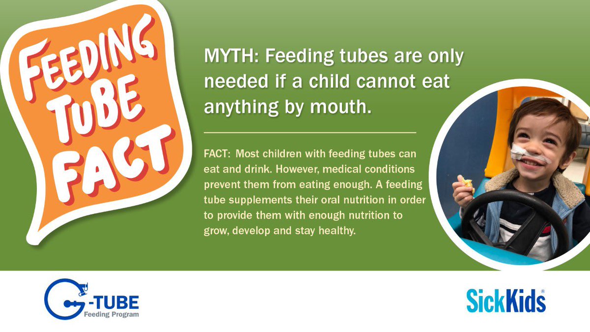 Doing my part to dispel common myths about tube feeding! <a href="/stephaniechu_RN/">Stephanie Chu</a> <a href="/juliecjgraham/">Dr. Julie Johnstone</a> <a href="/Sanj_Mahant/">Sanjay Mahant</a>