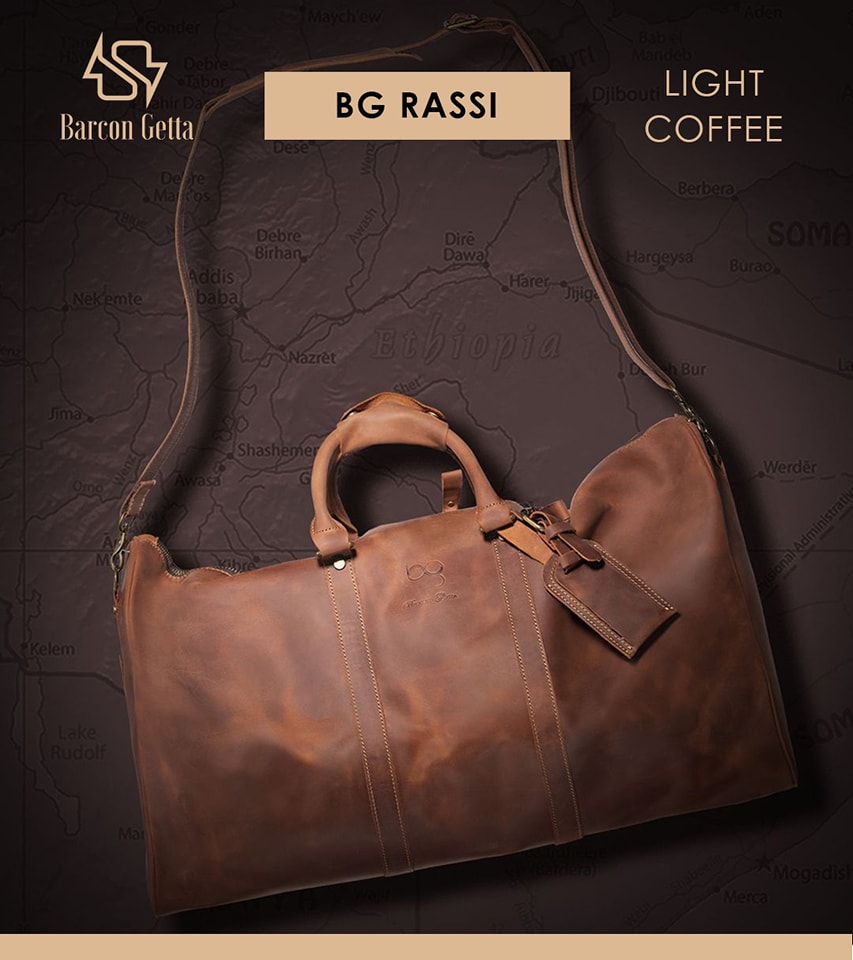 barcongetta's tweet photo. Coffee, anyone? The BG Rassi Travelling Duffel Bag is smooth, sophisticated and sourced from Ethiopia—just like our favorite morning java 😉

Designed to meet the modern man's travel needs, it features padded compartments to protect your electronics and just right amount of space https://t.co/m00zlpyXlW
