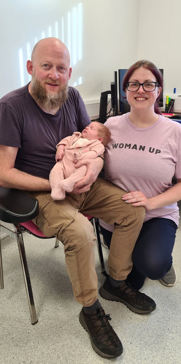 BHTResearch's tweet photo. 🤝Harmonie meet Harmony! 

Baby Harmony joins the Harmonie #RSV study @BucksHealthcare!

📺For more information about the Harmonie Study, watch the video below
https://t.co/kQChBSvlrq

ℹ️ or register your interest to join Harmony in the #HarmonieStudy here https://t.co/gzYYXOzyQ3 https://t.co/SGhvFx9gVi