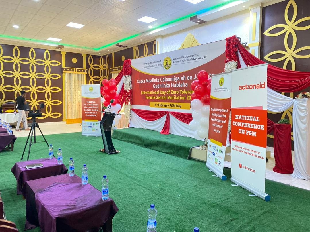 ActionAid_SS's tweet photo. On 6th Feb, the #International Day for the Elimination of #FGM  was organized in Hargeisa by #ActionAid International and the Somaliland Ministry #MESAF to bring attention to this violation of women's and girls' human rights and the issues that emerge from this harmful practice. https://t.co/zSZqsoxgnq