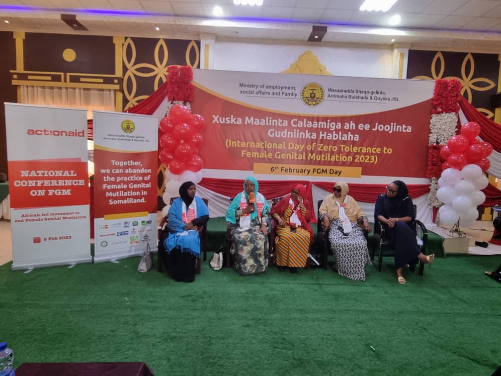 ActionAid_SS's tweet photo. On 6th Feb, the #International Day for the Elimination of #FGM  was organized in Hargeisa by #ActionAid International and the Somaliland Ministry #MESAF to bring attention to this violation of women's and girls' human rights and the issues that emerge from this harmful practice. https://t.co/zSZqsoxgnq